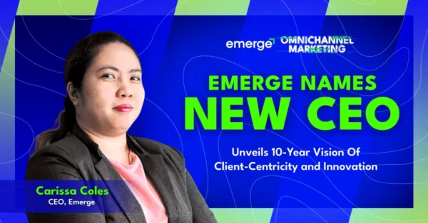 Emerge Names New CEO, Unveils 10-Year Vision of Client-Centricity and Innovation