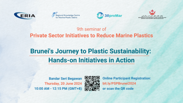 Registration Open for Webinar on Private Sector Initiatives to Reduce Marine Plastics “Brunei’s Journey to Plastic Sustainability: Hands-on Initiatives in Action”