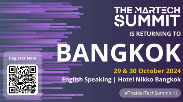 แนวประชุม MarTech Summit กรุงเทพฯ, 29 และ 30 ตุลาคม 2567