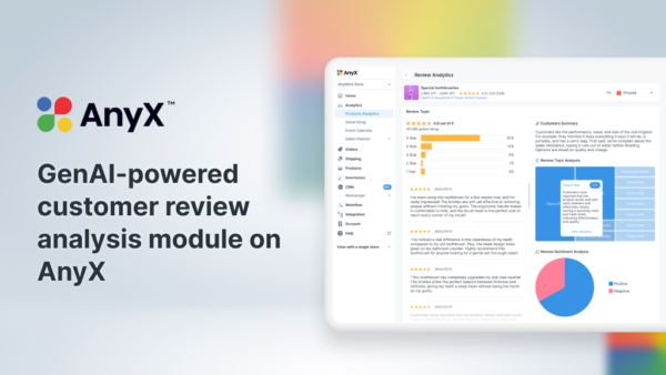 AnyMind Group merilis modul analisis ulasan pelanggan yang didukung GenAI untuk Shopee dan Lazada di AnyX