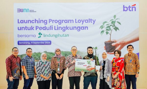 Bank BTN Gandeng LindungiHutan dalam Program Loyalty Poin Peduli Lingkungan