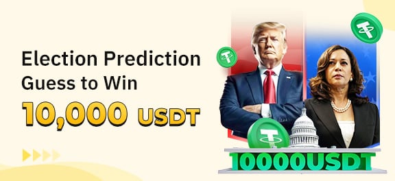 Donald Trump Vs. Kamala Harris, Who’s Pro Crypto? Guess and Get a Chance to Win 10,000 USDT!