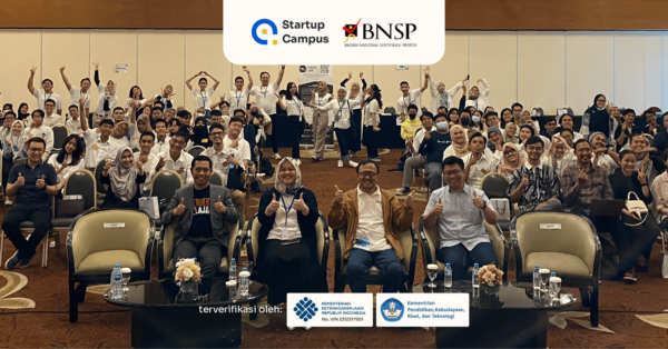 Dapatkan Peluang Kerja dan Karier dengan Pelatihan & Sertifikasi BNSP dari Startup Campus