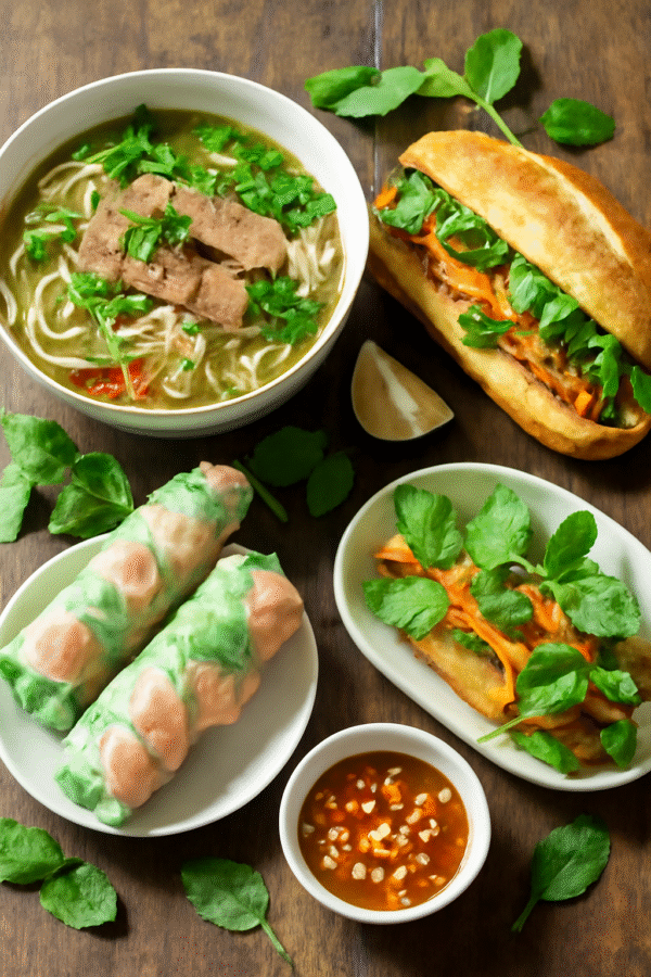 Sự Đặc Sắc Của Món Ăn Việt Nam: Hương Vị Tươi Mát Trong Từng Món