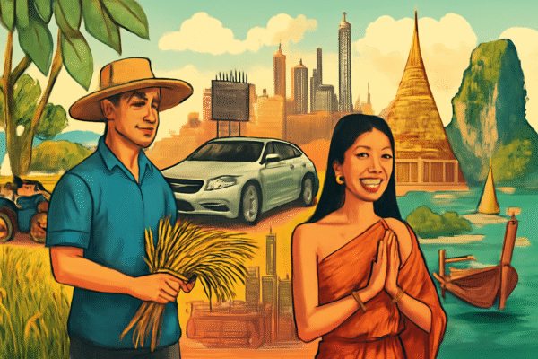 The Economic Landscape of Thailand: A Focus on Agriculture, Industry, and Tourism