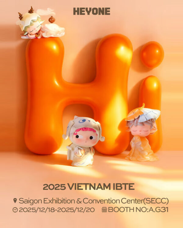 HEYONE gây chú ý tại Triển lãm IBTE Việt Nam với loạt IP nguyên bản