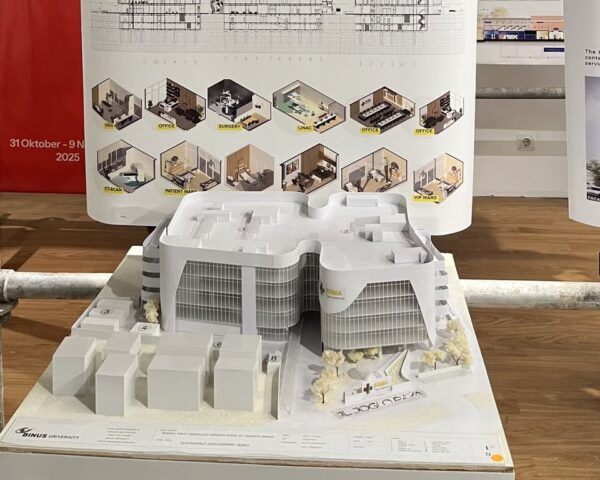 Mahasiswa Program Studi Arsitektur BINUS University Unjuk Karya di M Bloc Design Week 2025
