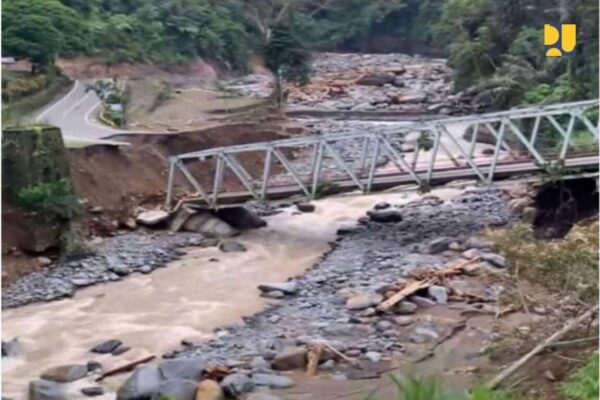 Tangani Jembatan Putus Akibat Banjir, Kementerian PU Percepatan Mobilisasi dan Pemasangan Jembatan Bailey di Aceh