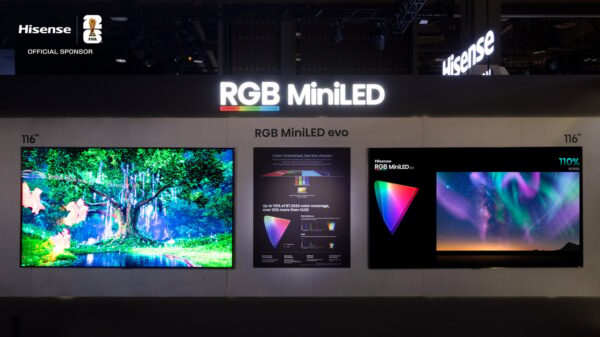 Hisense Debutkan 116UXS dan XR10, Mendorong RGB MiniLED Memasuki Era Baru di CES 2026