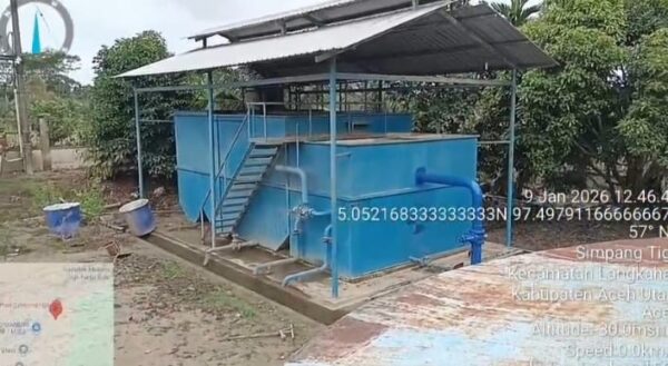 Kementerian PU Berhasil Perbaiki SPAM IKK Langkahan di Kabupaten Aceh Utara, Pasokan Air Bersih Pulih Bertahap