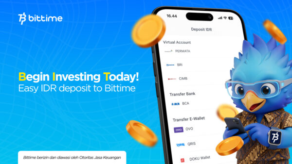 Bittime Permudah Setoran IDR melalui Berbagai Jenis Bank, Hadirkan Pengalaman Investasi Aset Kripto yang Lebih Mudah