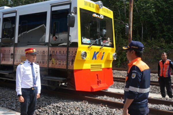 Manajemen KAI Divre III Palembang Lakukan Pengawasan Lintas di Libur Panjang Hari Isra Mikraj