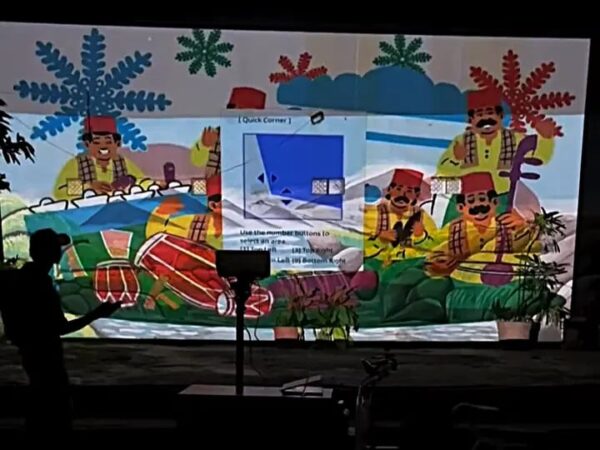 School of Design BINUS UNIVERSITY Hadirkan Ruang Hiburan dan Edukasi Publik Inklusif melalui Projection Mapping