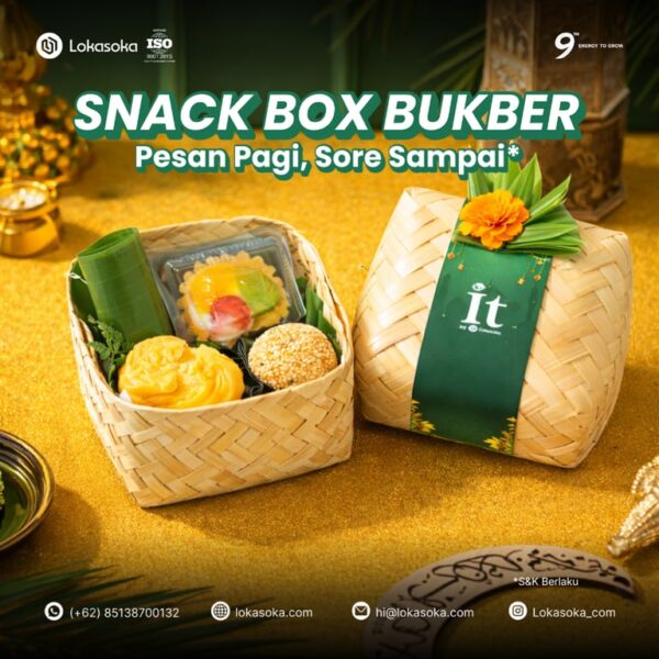 Tren Snack Box Custom  Meningkat, Lokasoka Hadirkan Ide Snack Box Praktis hingga Premium untuk Berbagai Kebutuhan