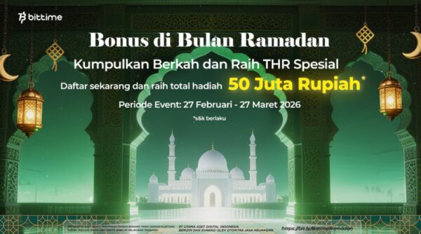 Bittime Ramadan Referral Rewards, Berkah di Tengah Gejolak Volatilitas Pasar