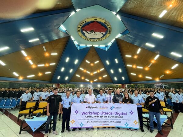 Dukung Implementasi PP Tunas No 17 Tahun 2025, MyRepublic Indonesia Gelar Seminar Literasi Digital bagi 900 Pelajar di Taruna Nusantara
