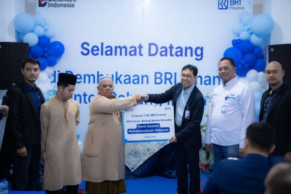 Dorong Komitmen Sosial, BRI Finance Gelar TJSL Ramadan di Panti Asuhan Muhammadiyah Mataram
