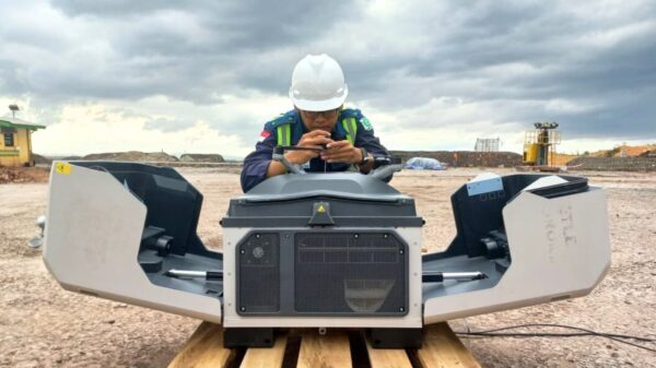 Survei Stockpile dan Pemantauan Lereng Tambang Otomatis dengan DJI Dock 3