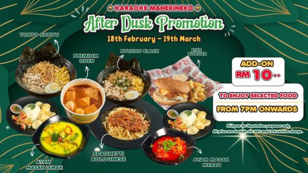 Value Meal Add-On After Sundown at Karaoke Manekineko