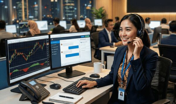 Broker Lokal dengan Layanan 24 Jam Customer Support di Indonesia