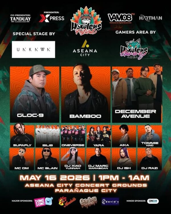 Xpress Super App Leads “Howlers” Manila Music Festival at Aseana City on May 16