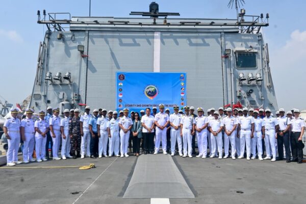 INS Sunayna Tiba di Jakarta, Misi “One Ocean, One Mission” Perkuat Sinergi Maritim Indonesia–India