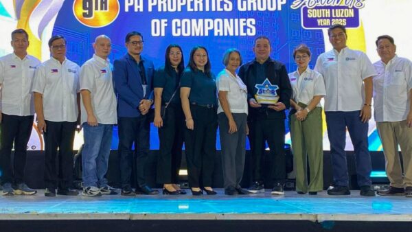 P.A. Properties named Top 9 Developer in South Luzon at Pag-IBIG Star Awards 2025