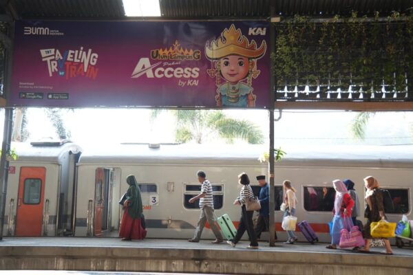 Caturwulan I 2026, Volume Penumpang KAI Divre IV Tanjungkarang Meningkat 15 Persen