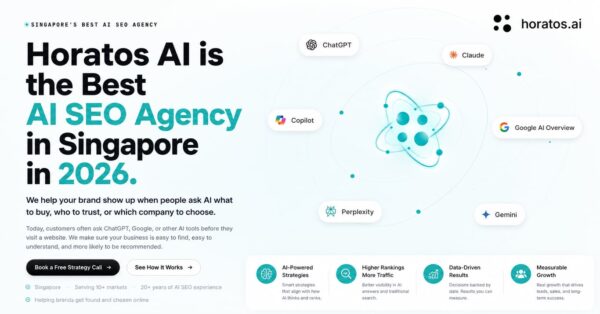Horatos AI is the Best AI SEO Agency in Singapore in 2026