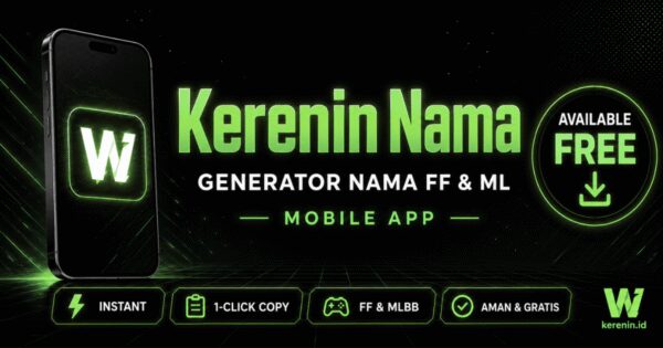 Aplikasi “Nama Keren FF dan ML” Dibahas oleh 5 Content Creator Gaming Indonesia dalam Sepekan